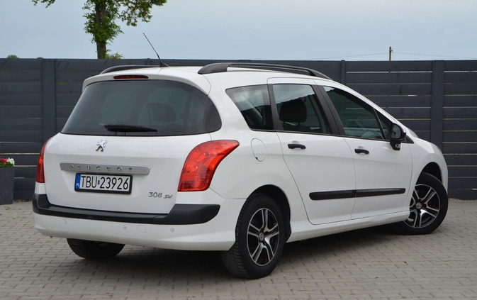 Peugeot 308 cena 9800 przebieg: 187131, rok produkcji 2009 z Rzeszów małe 781